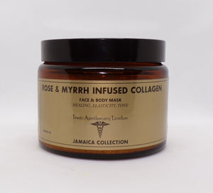 ROSE & MYRRH INFUSED COLLAGEN FACE & BODY MASK Jamaica Collection